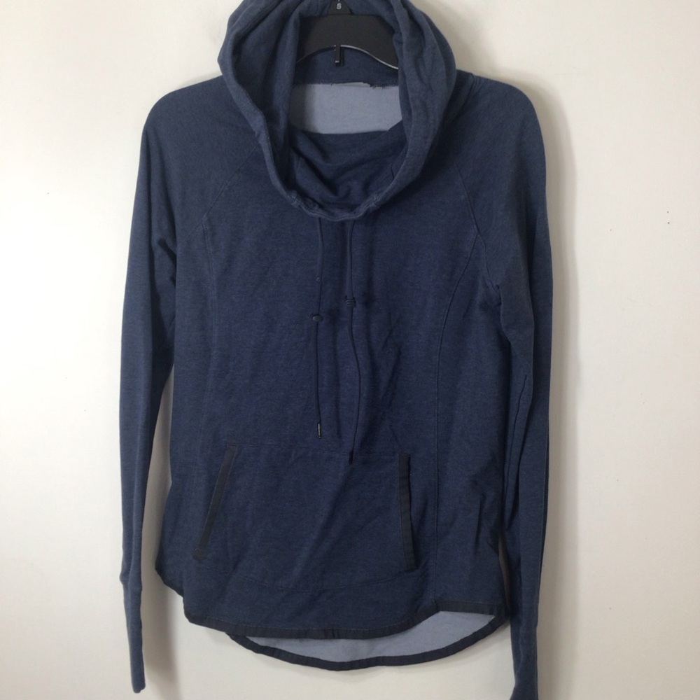 Athleta women Stylish Blue Hoodie xs blue